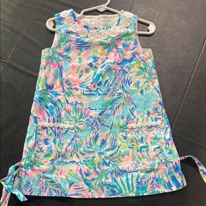 Colorful Kids Dress with Floral Design